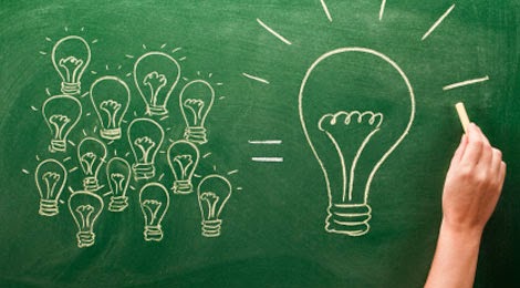 Las ideas están para compartirlas