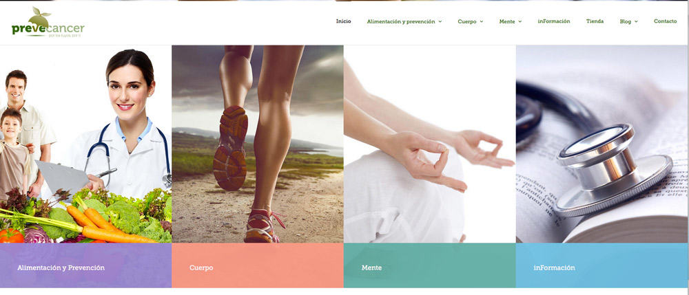 nuevo diseño web prevecancer
